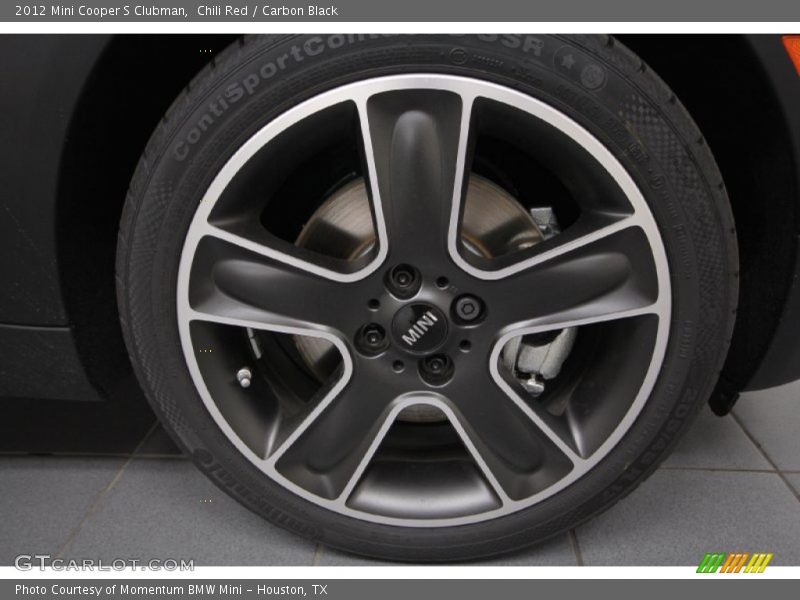 Chili Red / Carbon Black 2012 Mini Cooper S Clubman