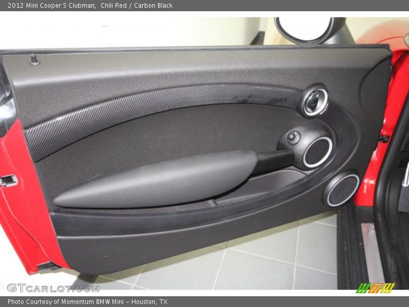 Chili Red / Carbon Black 2012 Mini Cooper S Clubman