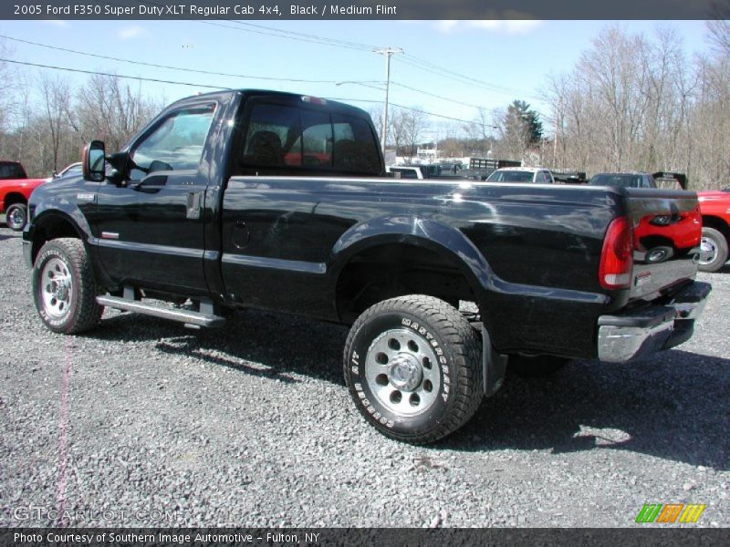 Black / Medium Flint 2005 Ford F350 Super Duty XLT Regular Cab 4x4