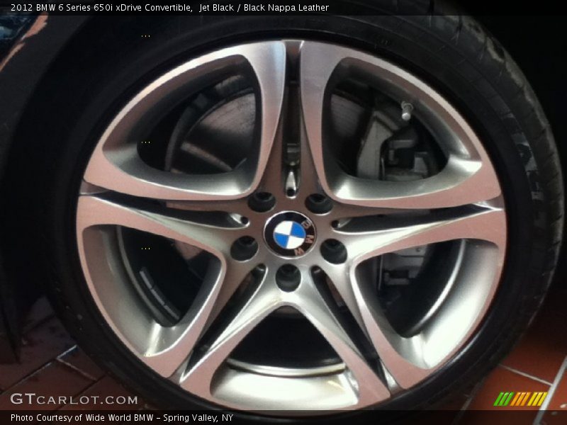  2012 6 Series 650i xDrive Convertible Wheel