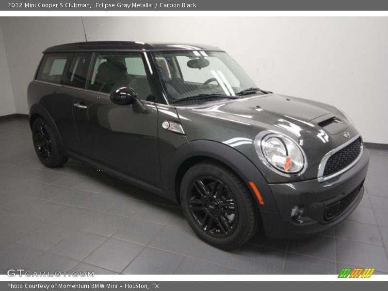 Eclipse Gray Metallic / Carbon Black 2012 Mini Cooper S Clubman