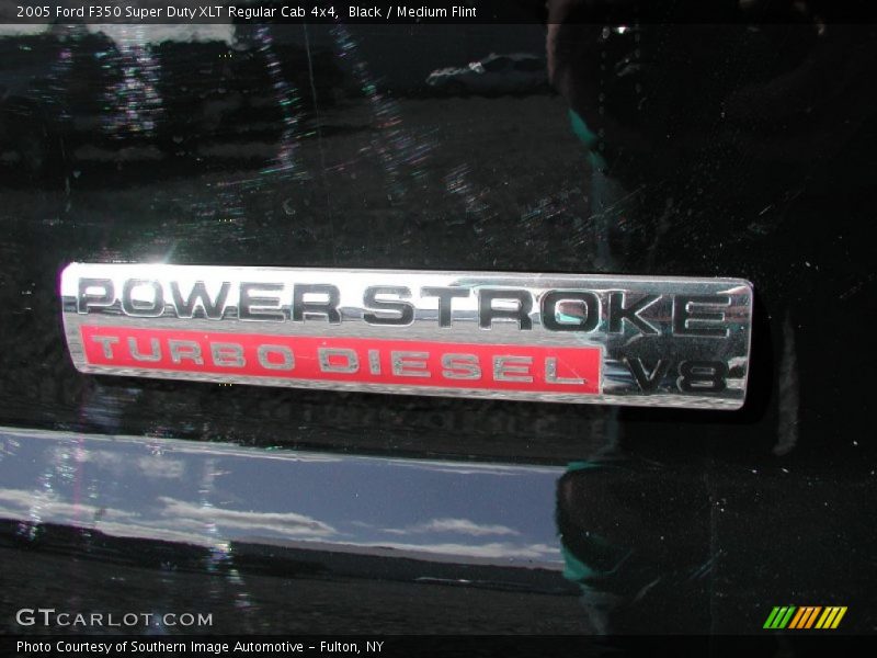 Black / Medium Flint 2005 Ford F350 Super Duty XLT Regular Cab 4x4