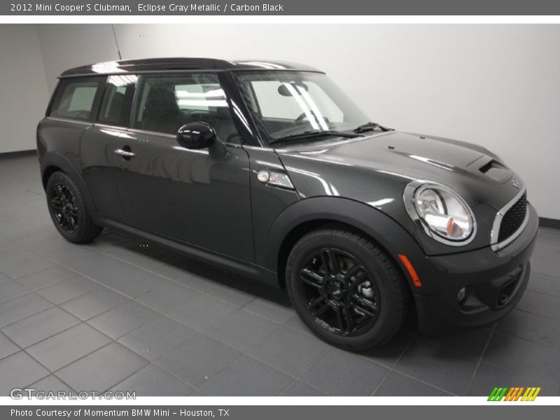 Eclipse Gray Metallic / Carbon Black 2012 Mini Cooper S Clubman