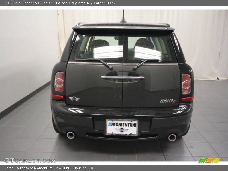 Eclipse Gray Metallic / Carbon Black 2012 Mini Cooper S Clubman