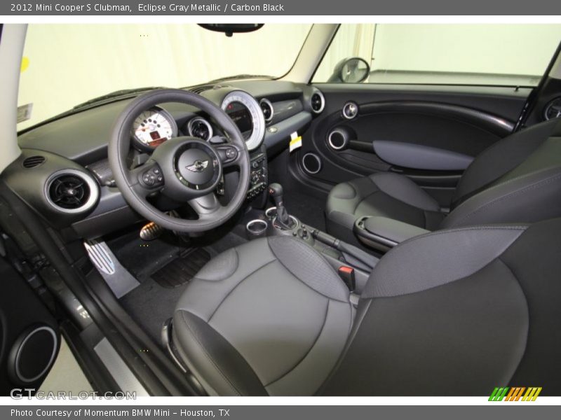 Eclipse Gray Metallic / Carbon Black 2012 Mini Cooper S Clubman