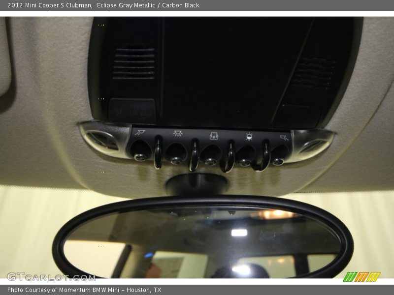 Eclipse Gray Metallic / Carbon Black 2012 Mini Cooper S Clubman