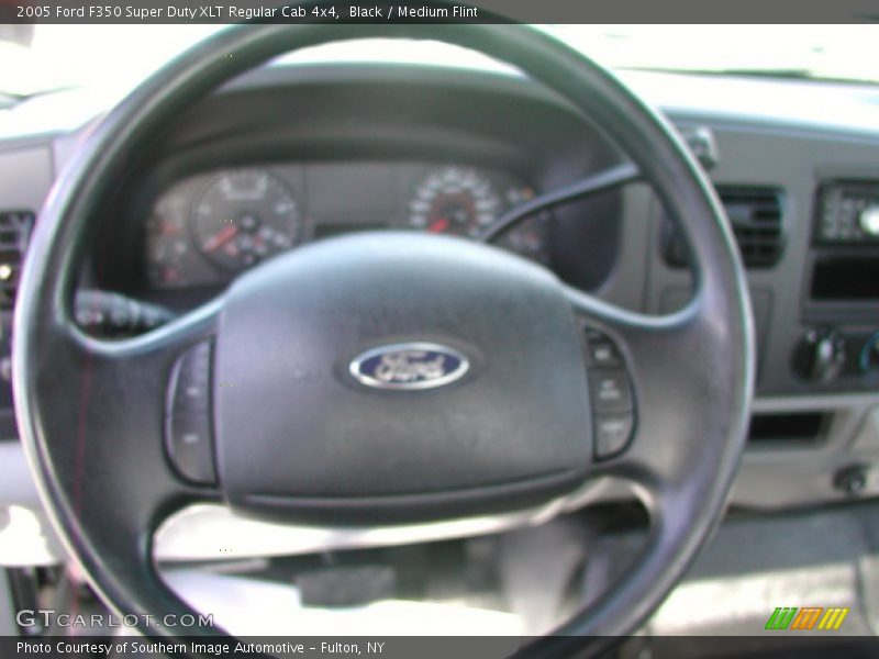 Black / Medium Flint 2005 Ford F350 Super Duty XLT Regular Cab 4x4