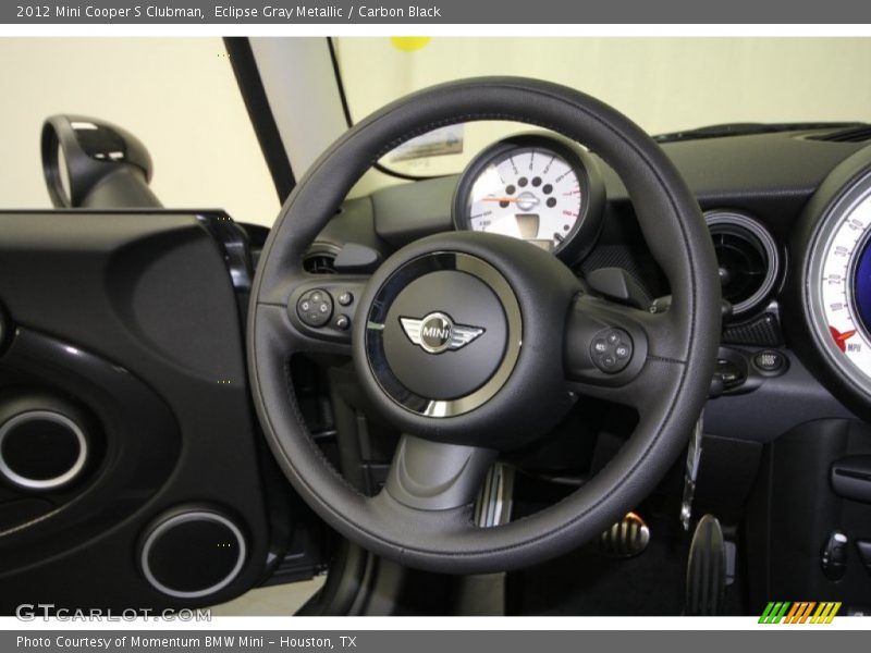 Eclipse Gray Metallic / Carbon Black 2012 Mini Cooper S Clubman