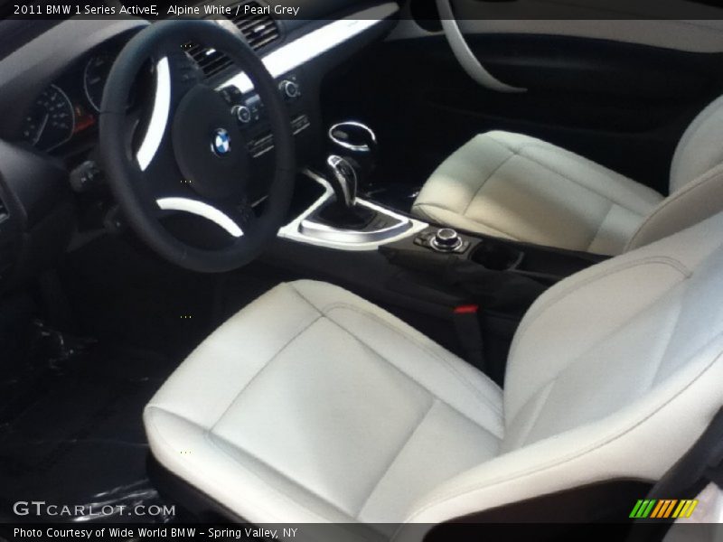 Pearl Grey Interior - 2011 1 Series ActiveE 