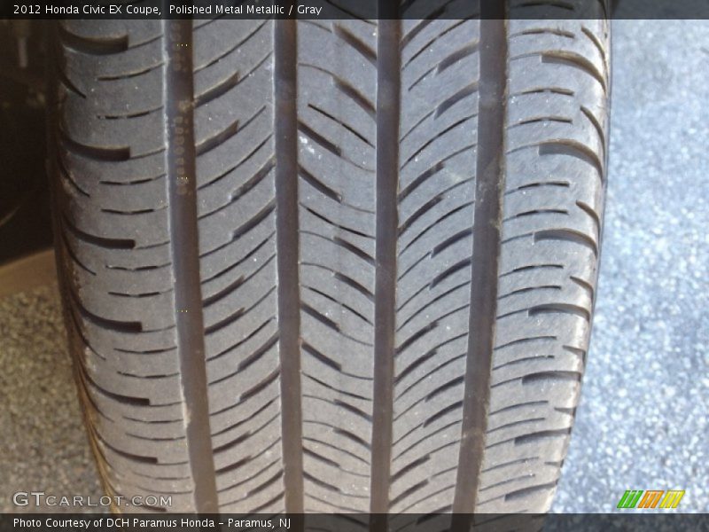 Polished Metal Metallic / Gray 2012 Honda Civic EX Coupe