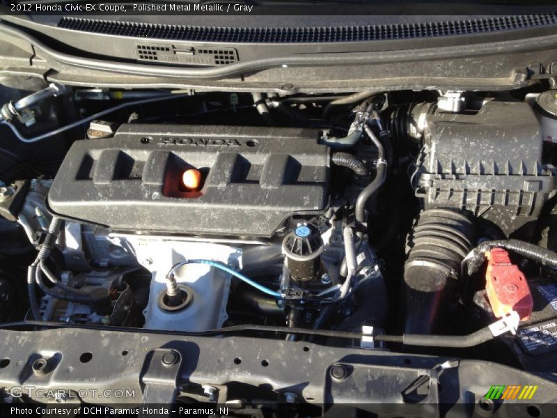 Polished Metal Metallic / Gray 2012 Honda Civic EX Coupe