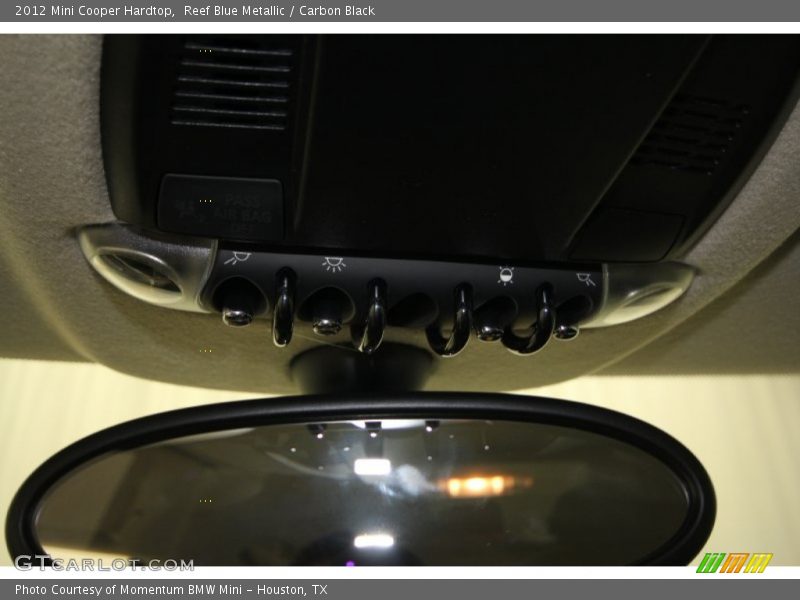Reef Blue Metallic / Carbon Black 2012 Mini Cooper Hardtop