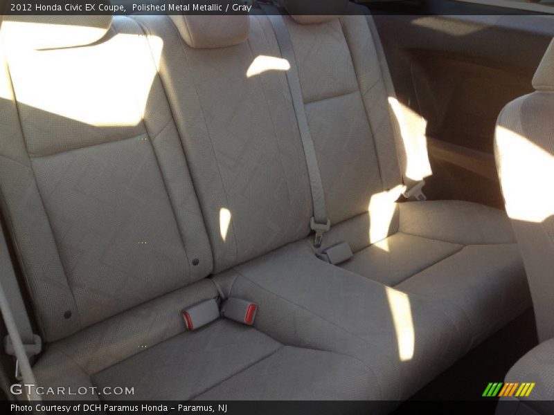 Polished Metal Metallic / Gray 2012 Honda Civic EX Coupe