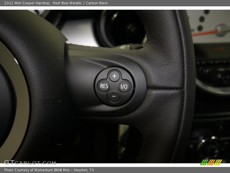 Reef Blue Metallic / Carbon Black 2012 Mini Cooper Hardtop