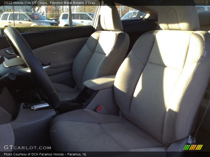 Polished Metal Metallic / Gray 2012 Honda Civic EX Coupe