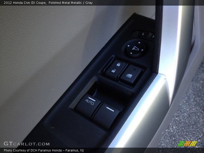 Polished Metal Metallic / Gray 2012 Honda Civic EX Coupe