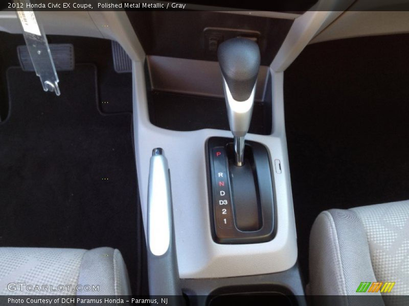 Polished Metal Metallic / Gray 2012 Honda Civic EX Coupe