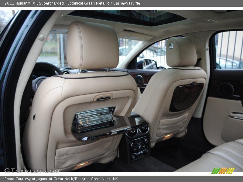 Botanical Green Metallic / Cashew/Truffle 2011 Jaguar XJ XJL Supercharged
