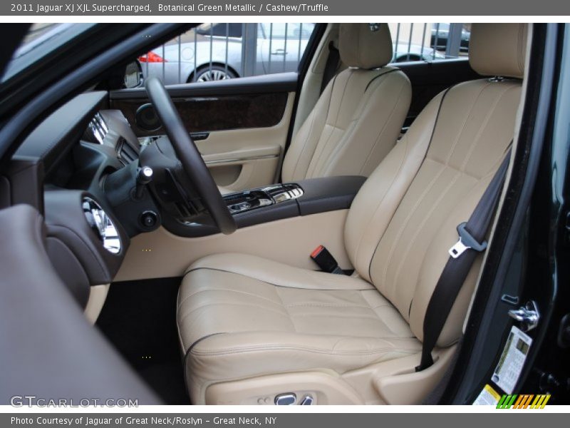  2011 XJ XJL Supercharged Cashew/Truffle Interior