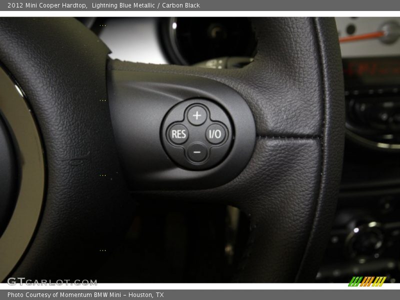 Lightning Blue Metallic / Carbon Black 2012 Mini Cooper Hardtop