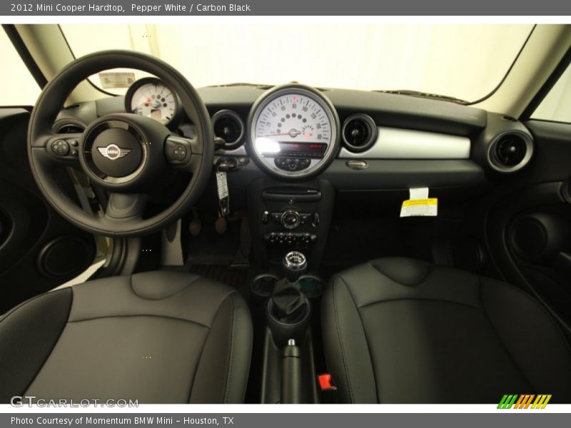 Pepper White / Carbon Black 2012 Mini Cooper Hardtop