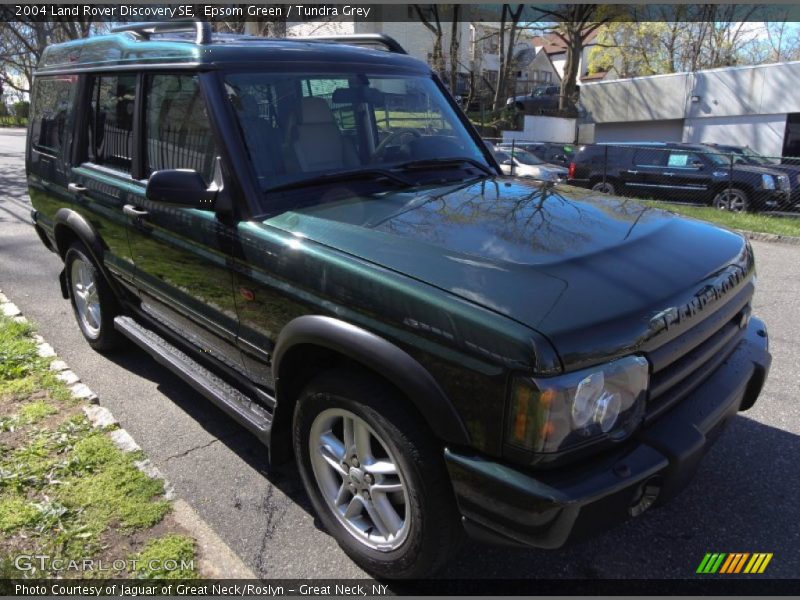 Epsom Green / Tundra Grey 2004 Land Rover Discovery SE