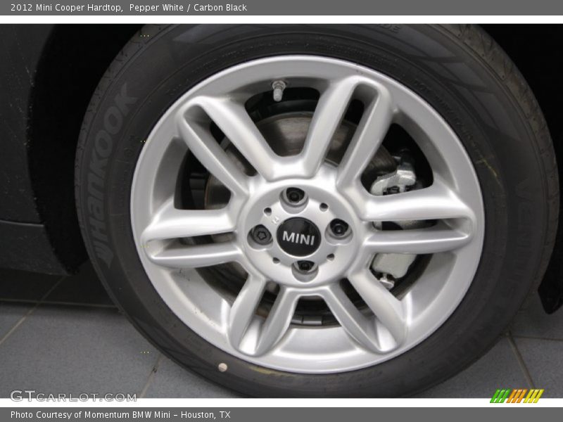 Pepper White / Carbon Black 2012 Mini Cooper Hardtop