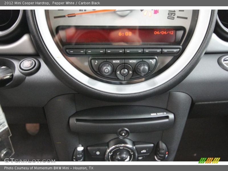 Pepper White / Carbon Black 2012 Mini Cooper Hardtop
