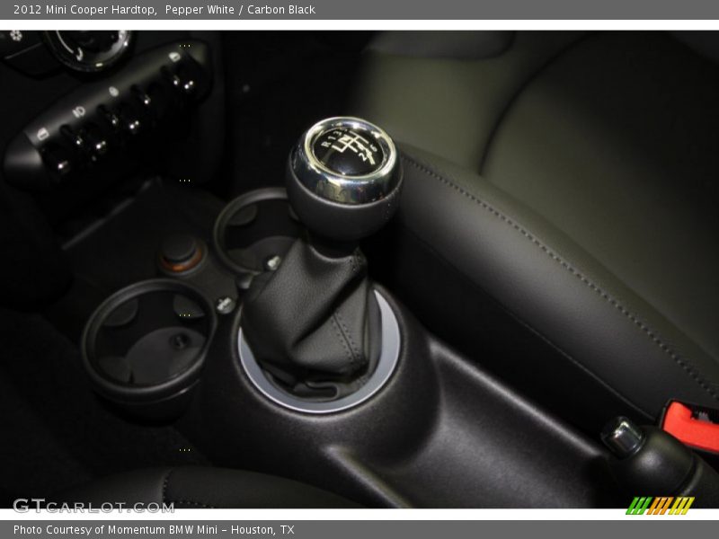 Pepper White / Carbon Black 2012 Mini Cooper Hardtop