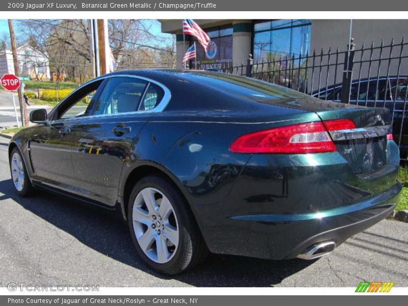 Botanical Green Metallic / Champagne/Truffle 2009 Jaguar XF Luxury