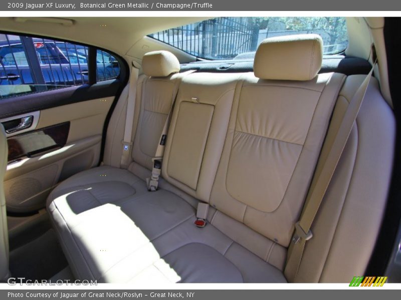 Rear Seat of 2009 XF Luxury