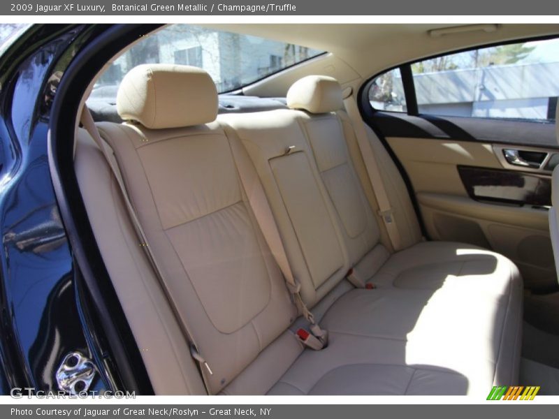 Botanical Green Metallic / Champagne/Truffle 2009 Jaguar XF Luxury