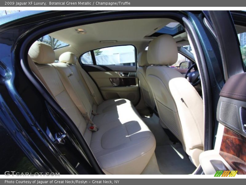 Botanical Green Metallic / Champagne/Truffle 2009 Jaguar XF Luxury
