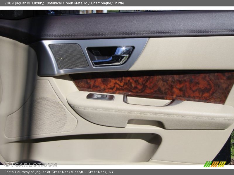 Botanical Green Metallic / Champagne/Truffle 2009 Jaguar XF Luxury