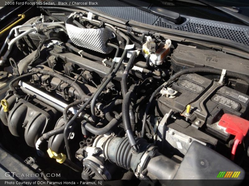 Black / Charcoal Black 2008 Ford Focus SES Sedan