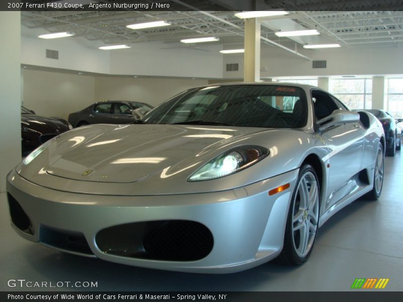 Argento Nurburgring / Nero 2007 Ferrari F430 Coupe