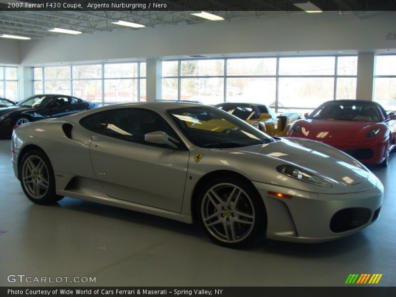 Argento Nurburgring / Nero 2007 Ferrari F430 Coupe