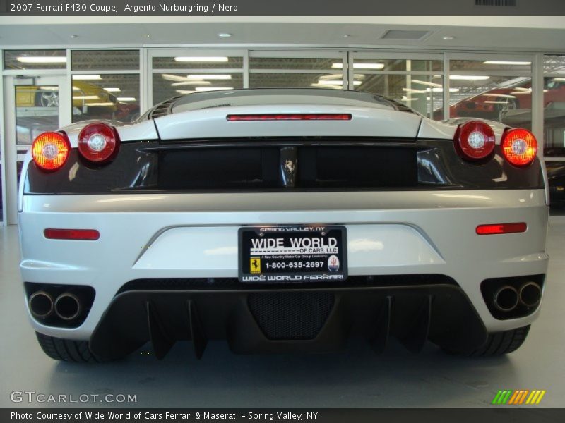 Argento Nurburgring / Nero 2007 Ferrari F430 Coupe