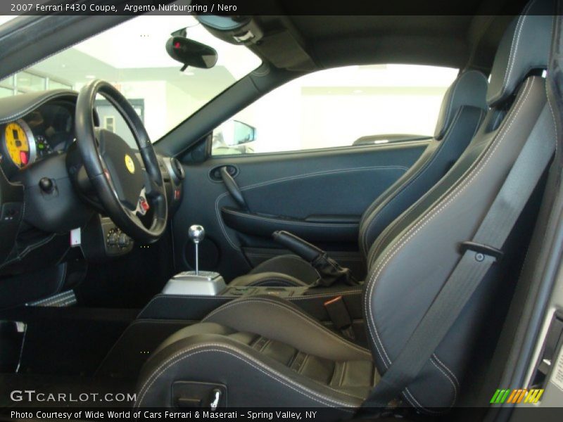  2007 F430 Coupe Nero Interior