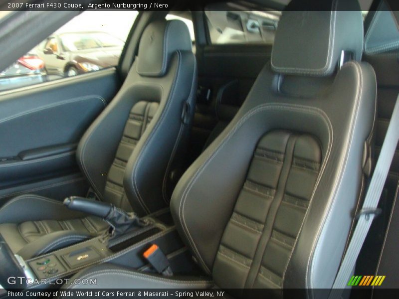  2007 F430 Coupe Nero Interior