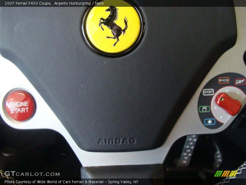 Argento Nurburgring / Nero 2007 Ferrari F430 Coupe
