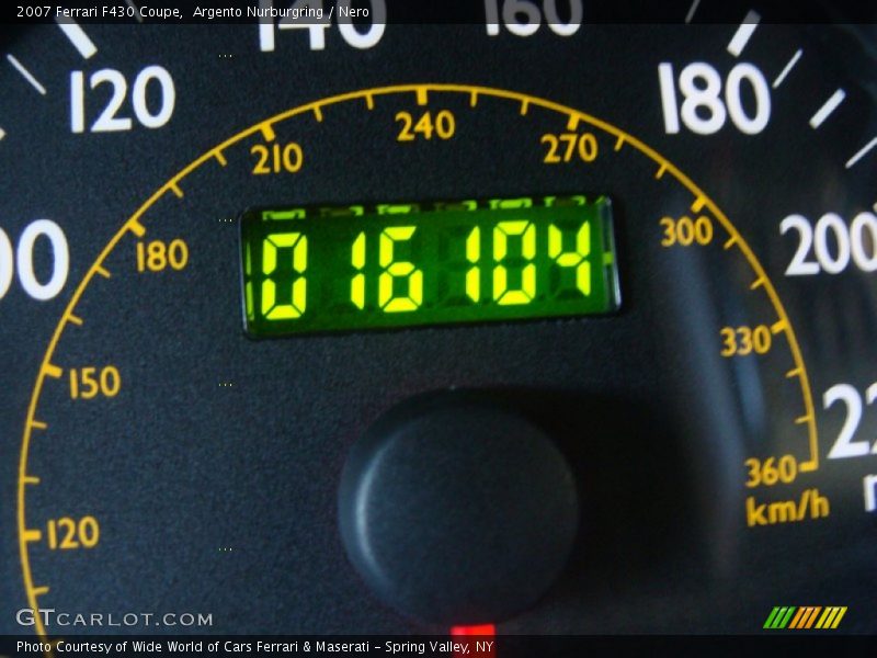 Argento Nurburgring / Nero 2007 Ferrari F430 Coupe