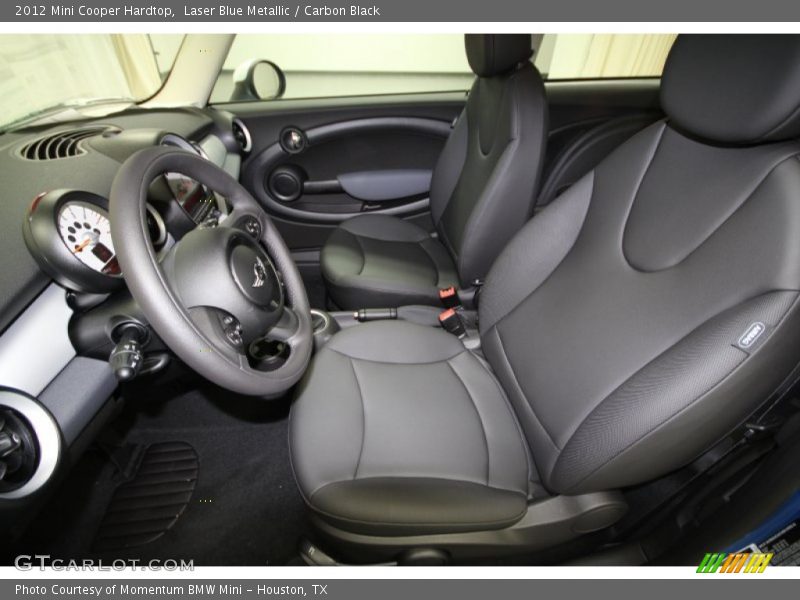  2012 Cooper Hardtop Carbon Black Interior