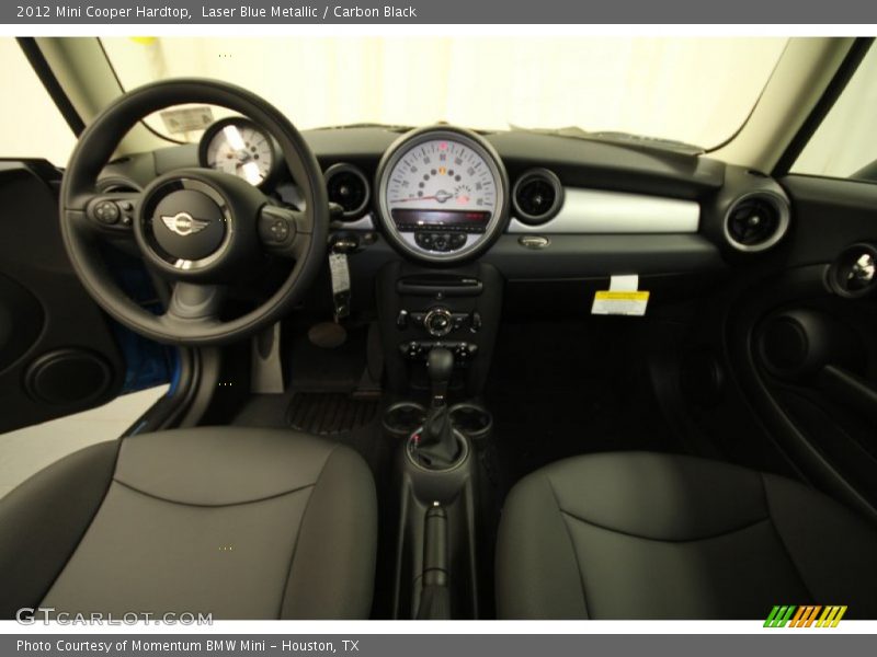 Laser Blue Metallic / Carbon Black 2012 Mini Cooper Hardtop