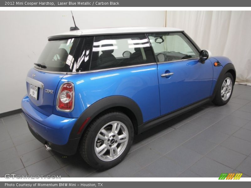 Laser Blue Metallic / Carbon Black 2012 Mini Cooper Hardtop