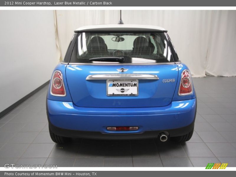 Laser Blue Metallic / Carbon Black 2012 Mini Cooper Hardtop