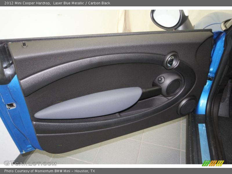 Laser Blue Metallic / Carbon Black 2012 Mini Cooper Hardtop
