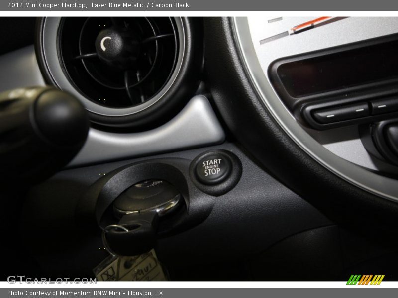 Laser Blue Metallic / Carbon Black 2012 Mini Cooper Hardtop