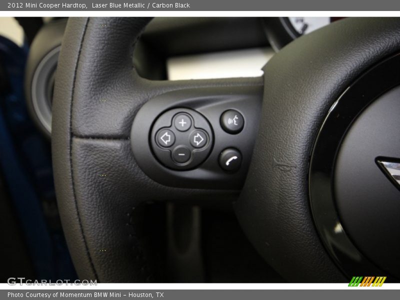 Laser Blue Metallic / Carbon Black 2012 Mini Cooper Hardtop