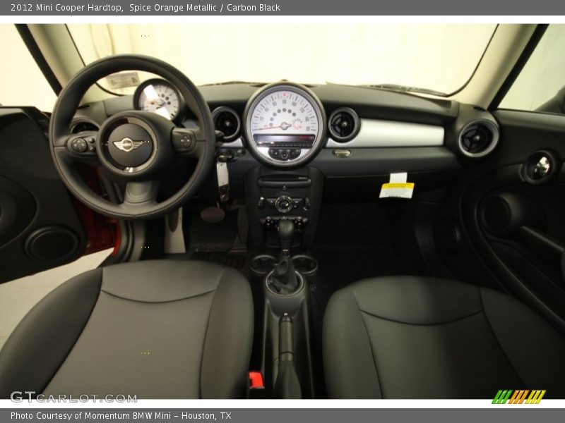 Spice Orange Metallic / Carbon Black 2012 Mini Cooper Hardtop